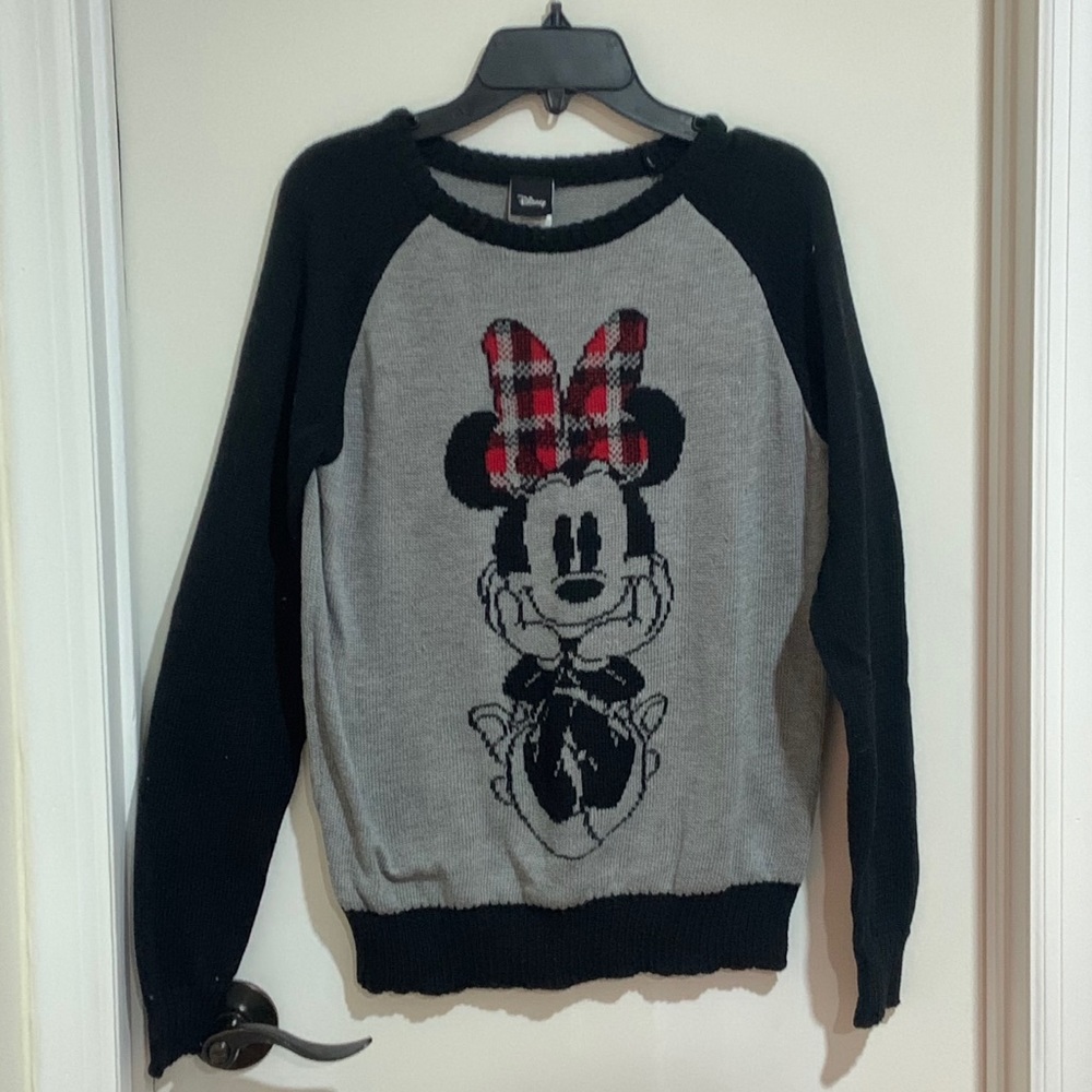 DISNEY knitted crewneck sweater with Minnie